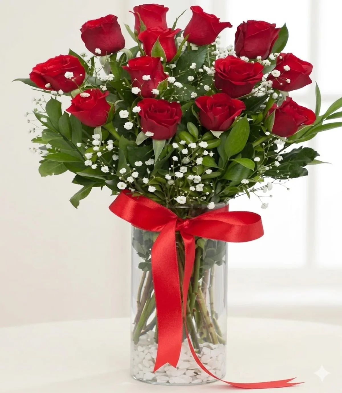 15 kırmızı gül